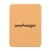 goudhoudend briefkaart magneet (Verticaal)