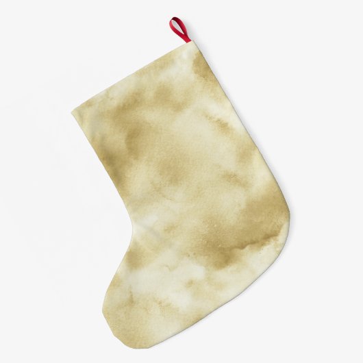 goudhoudende Confetti Grote Kerstsok (Achterkant (Hangend))