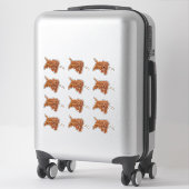 Goudie Doodle op maat gemaakte stickers (Koffer)