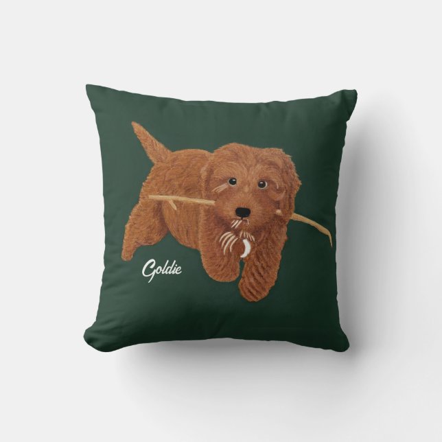Goudie Doodle Worpkussen Kussen (Voorkant)