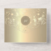  goudkalligrafie all in one uitnodiging (Achterkant)