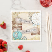 Goudkartonnen runderkartonde servet (Insitu)