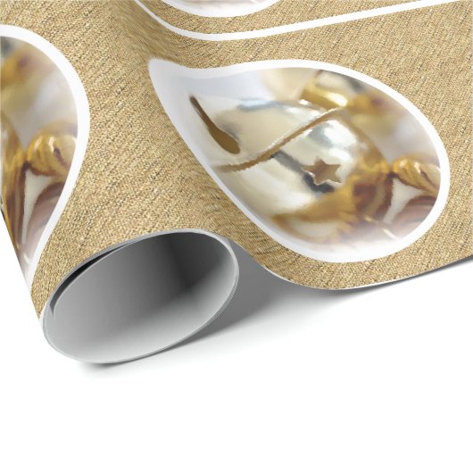 Goudkerst Cadeaupapier (Rol Hoek)