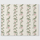 Goudkerst Cadeaupapier (Vlak)