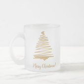 Goudkerstboom Matglas Koffiemok (Links)