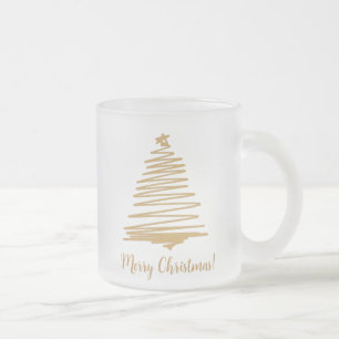 Goudkerstboom Matglas Koffiemok