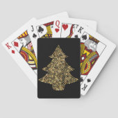 Goudkerstboom Pokerkaarten (Achterkant)