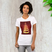 Goudkerstboom Womens T-Shirt