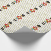 Goudkersttentromboemjongen Cadeaupapier (Hoek)