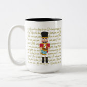 Goudkersttentromboemjongen Tweekleurige Koffiemok (Links)