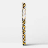 Goudkettingkoppelingen naadloos patroon Case-Mate iPhone case (Achterkant / Links)