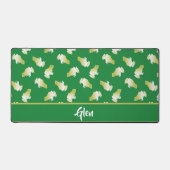 Goudkikkers op groen bureaumat (Voorkant)