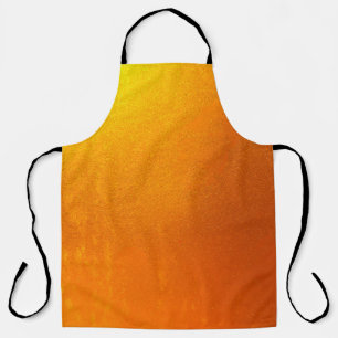 Goudkleur of folie op de achtergrond van de wandte schort