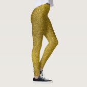 Goudkleuren-leggings Leggings (Rechts)