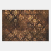  goudkleurig  gouddampverlooppapier inpakpapier vel (Voorkant 3)