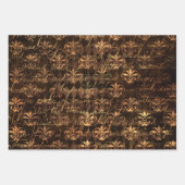  goudkleurig  gouddampverlooppapier inpakpapier vel (Voorkant 2)