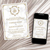 goudkleurig marmer Islamic Weddenschap Kaart
