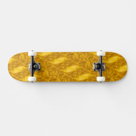 Goudkleurig skateboard (Horizontaal)
