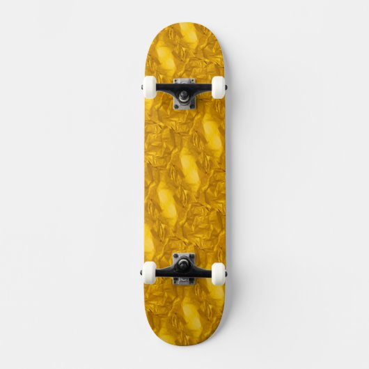 Goudkleurig skateboard (Voorkant)