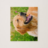 Goudkleurige retriever hond. legpuzzel (Verticaal)