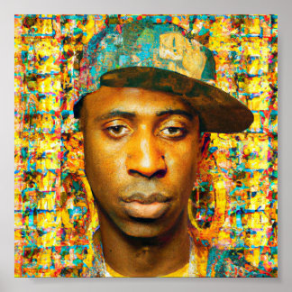 goudkolenrapper poster