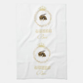  goudkoningin van de keuken theedoek (Verticaal)