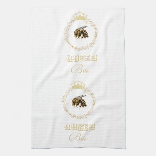  goudkoningin van de keuken theedoek (Verticaal)