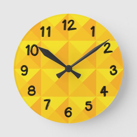 goudkoorts  ronde klok (Voorkant)