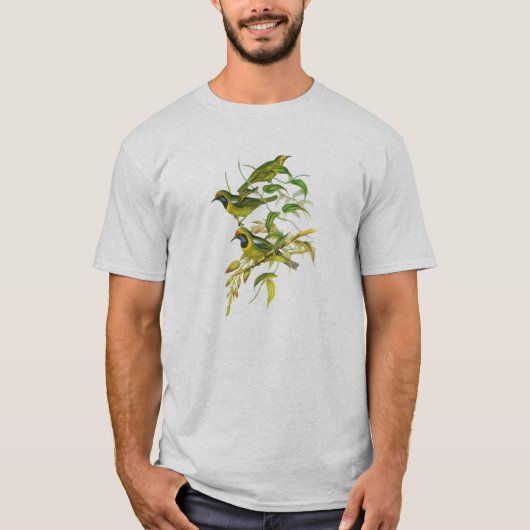 Goudkopvogel (Chloropsis aurifrons) T-shirt (Voorkant)