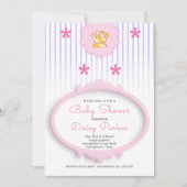 Goudkroon en Paarse Stripes Kaart (Voorkant)