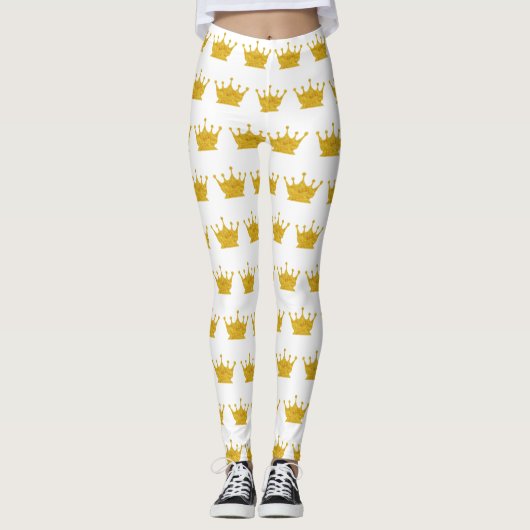 Goudkroon Leggings (Voorkant)