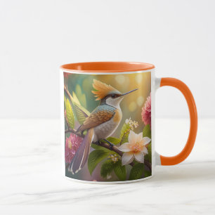 Goudkruin Honingeter Fantasie Vogel Mok