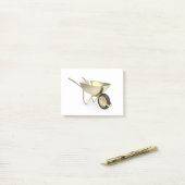 Goudkruiwagen Post-it® Notes (Op bureau)