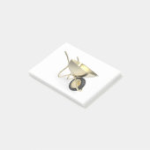 Goudkruiwagen Post-it® Notes (Schuin)