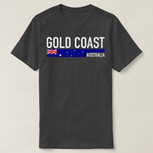 Goudkust Australië 1 T-shirt (Design voorkant)