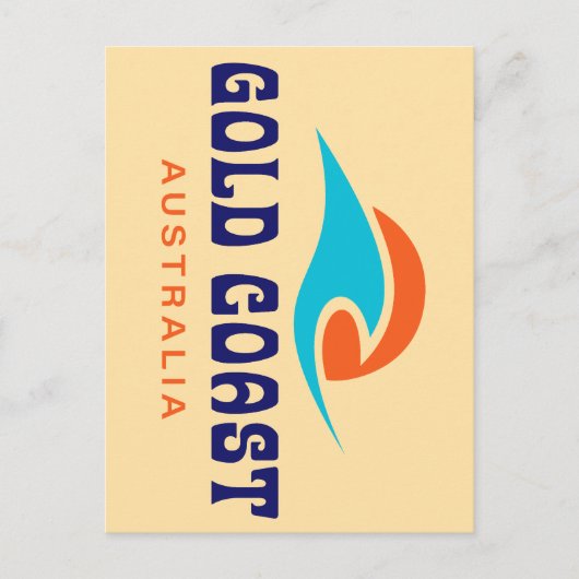 Goudkust Australië Briefkaart (Voorkant)