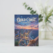 Goudkust Australië Briefkaart (Staand voorkant)