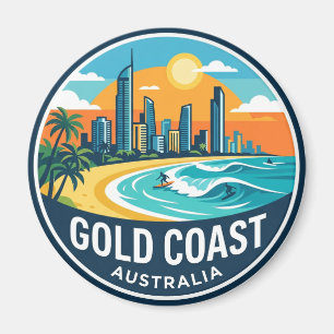 Goudkust Australië Magneet