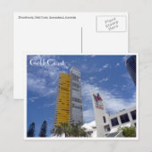 goudkuststrand briefkaart (Voorkant / Achterkant)