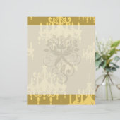 goudlagerdemaspatroon (Staand voorkant)