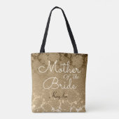 Goudlegante bruidsmoeder tote bag (Achterkant)