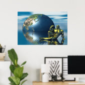 goudlichaam poster (Thuiskantoor)