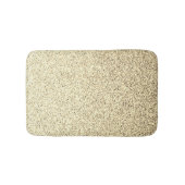 Goudlichte zachte glittersparren badmat (Voorkant)