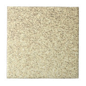 Goudlichte zachte glittersparren tegeltje (Voorkant)