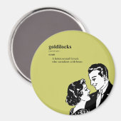 GOUDLOKJE MAGNEET (Voorkant / Achterkant)