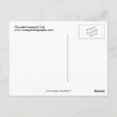 Goudluipaard Briefkaart (Achterkant)