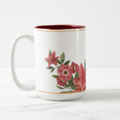 Goudmageremelkpoeder Tweekleurige Koffiemok (Links)