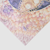  goudmakreel Paarse roze Romantische kunst Tissuepapier (Detail)