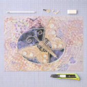  goudmakreel Paarse roze Romantische kunst Tissuepapier (Craft)