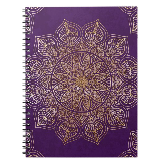 Goudmandala Notitieboek (Voorkant)